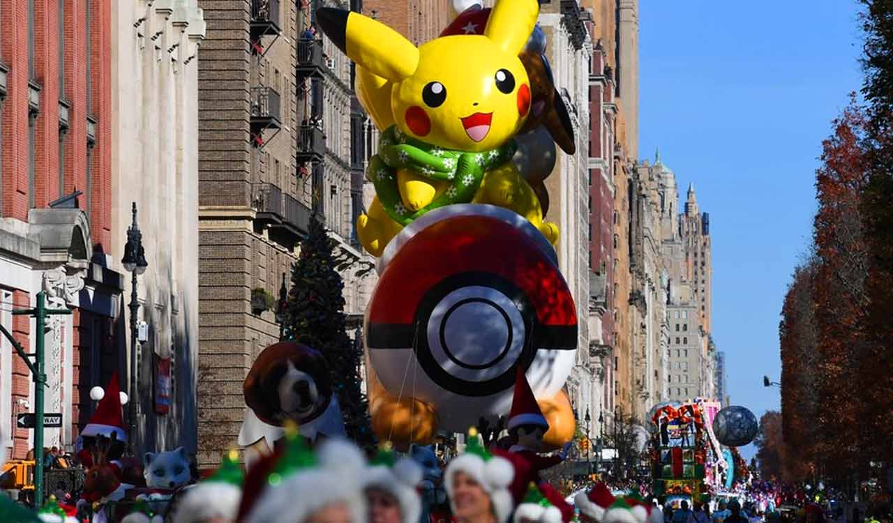 Thanksgiving Day Parade in NYC disrupted by Pro-Palestinian protesters