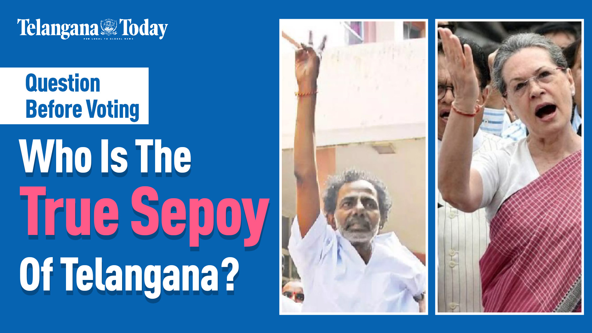 Telangana Assembly Elections 2023: Who Is Telangana’s True Sepoy? | BRS vs Congress