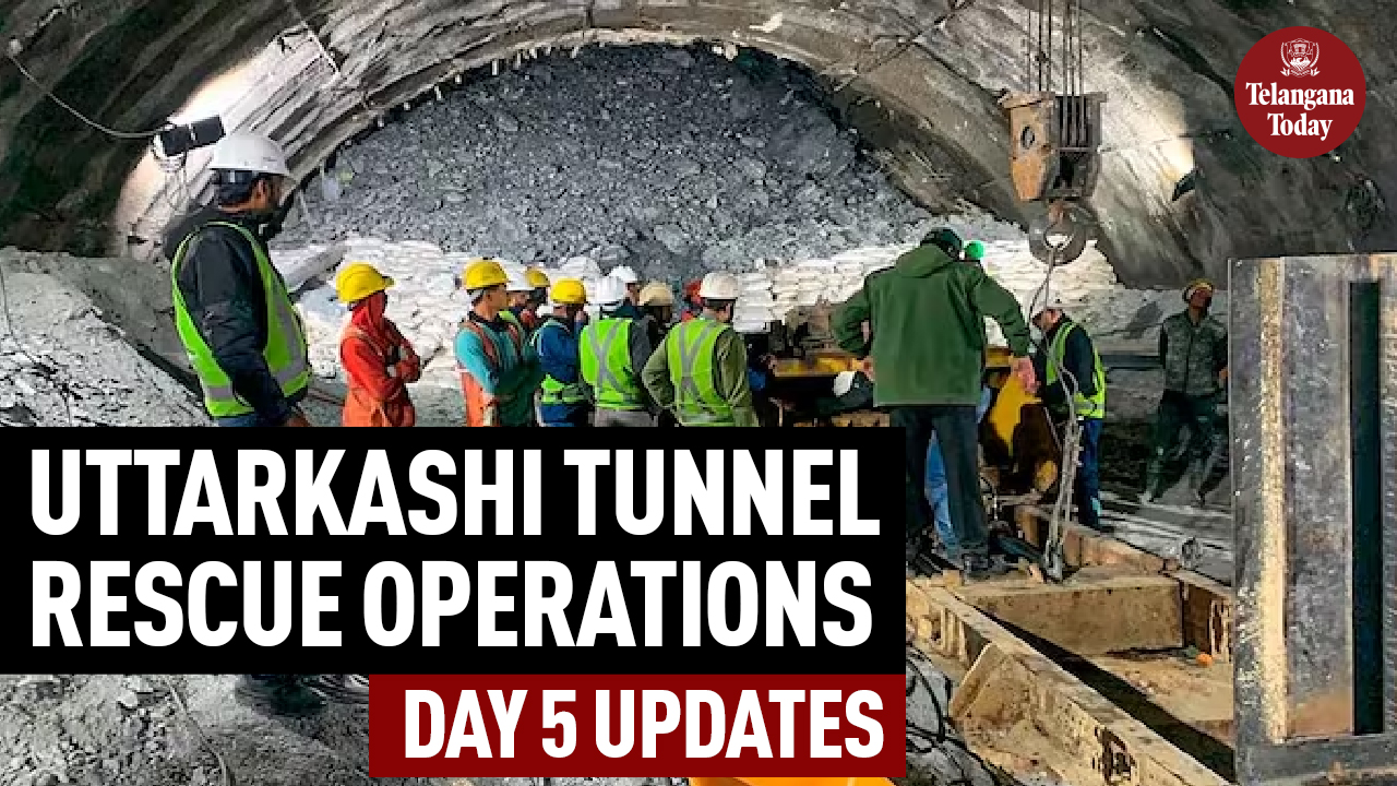 Uttarkashi Tunnel Rescue Operations (Day 5) | Uttarkashi News