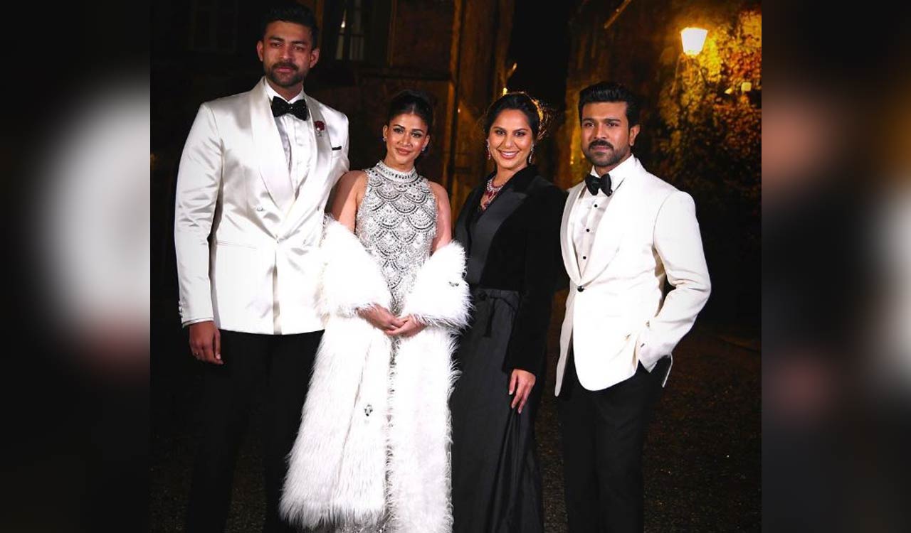 Ram Charan, Upasana drop unseen picture with newlyweds Varun Tej and Lavanya