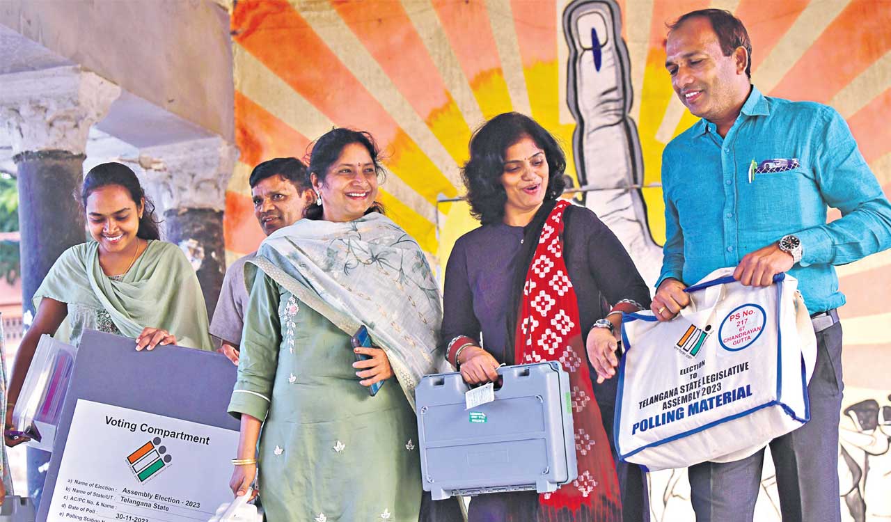 Over to the voter now: Telangana all set for crucial Assembly poll