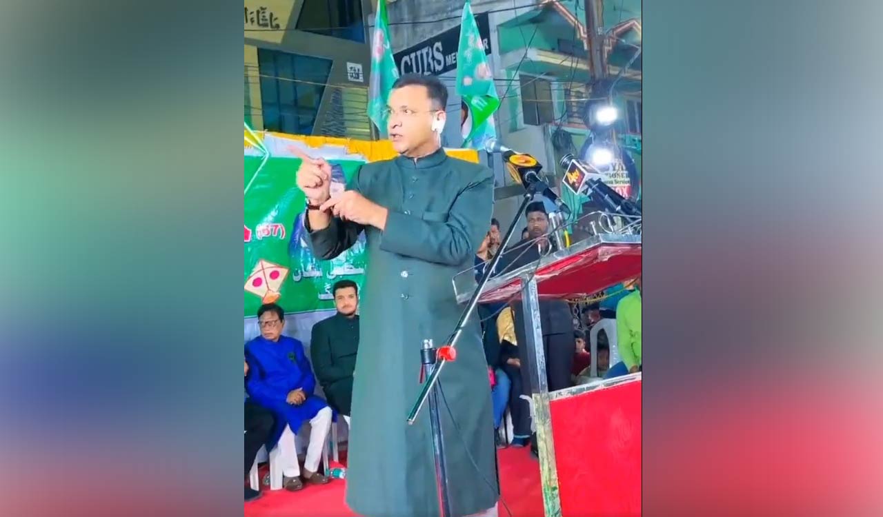 Watch: Akbaruddin Owaisi threatens Police over code of conduct