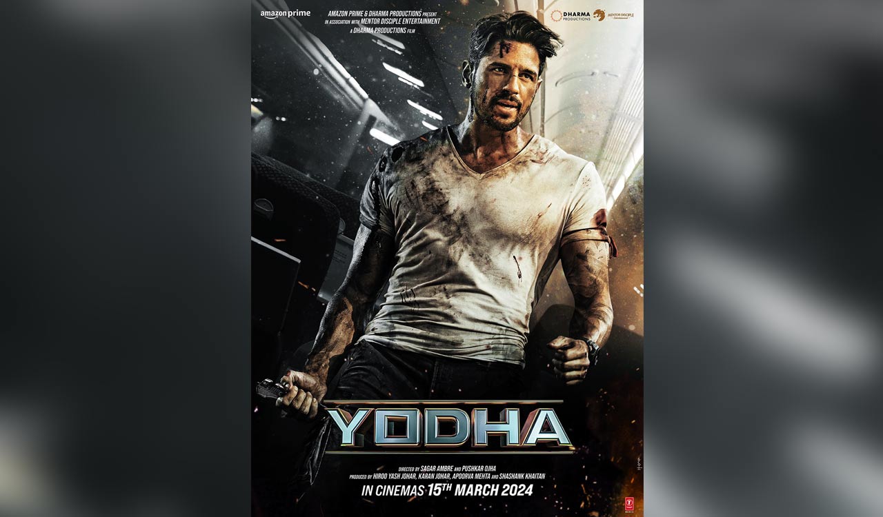 Sidharth Malhotra-starrer ‘Yodha’ to hit theatres in March 2024