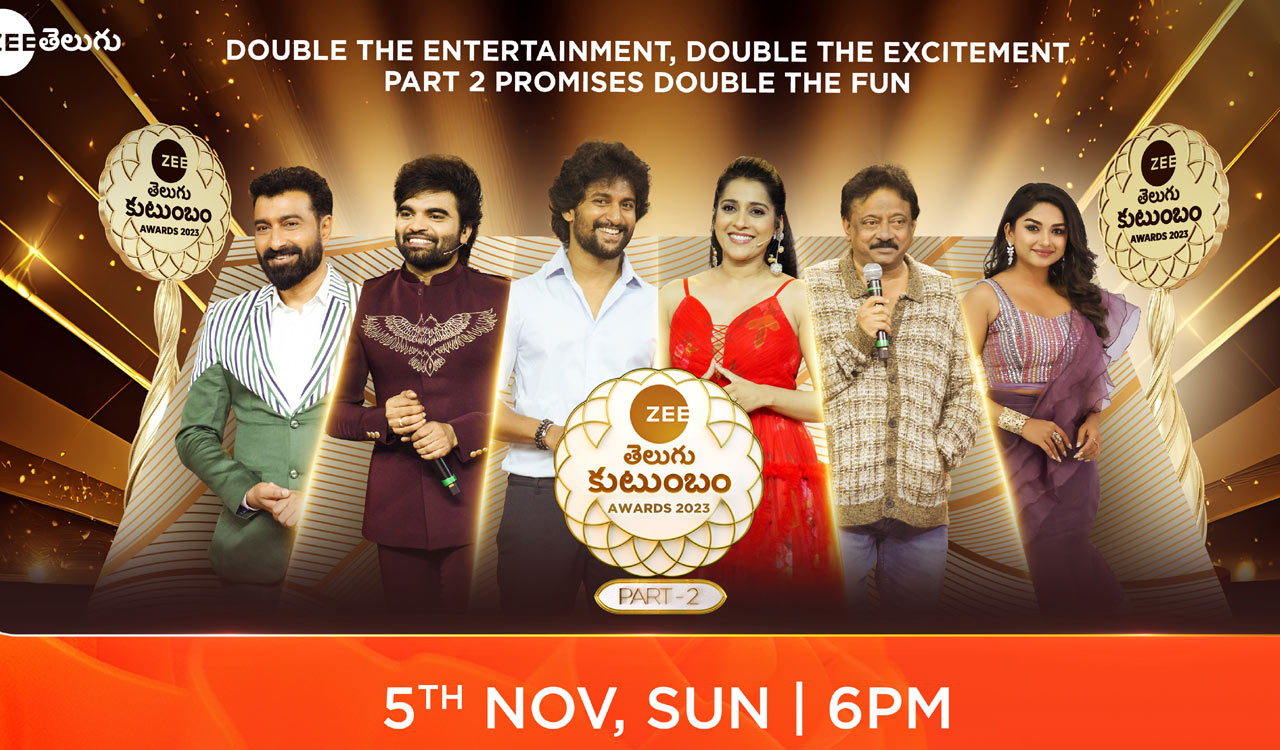 Zee Telugu Kutumbam Awards Part-2 to showcase a night of heartwarming moments 