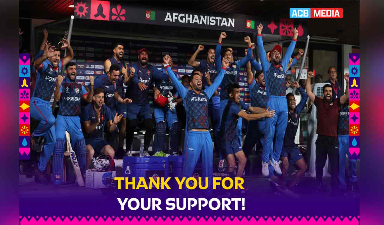 Afghanistan Cricket Board appreciates fans for their unwavering support in World Cup