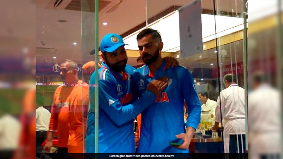 Watch: Virat, Rohit Dressing Room Moment Sums Up Emotions In Indian Team