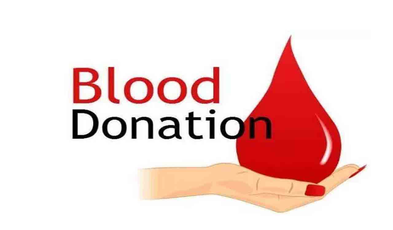 Mega blood donation camp for Thalassemia patients held in Hyderabad