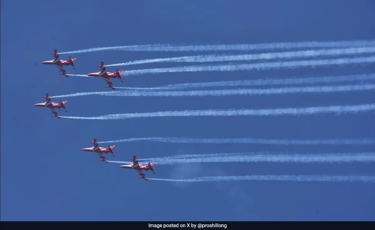 Air Force's Number 5 Squadron 'Tuskers' Celebrates Platinum Jubilee