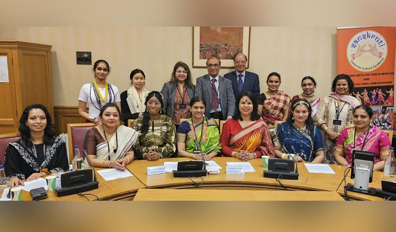 World Heritage Week: Telangana culture and handlooms highlighted at British Parliament