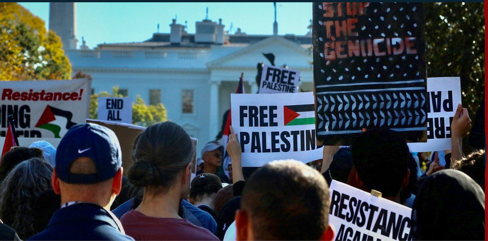 Black groups stand in solidarity with Palestinian people