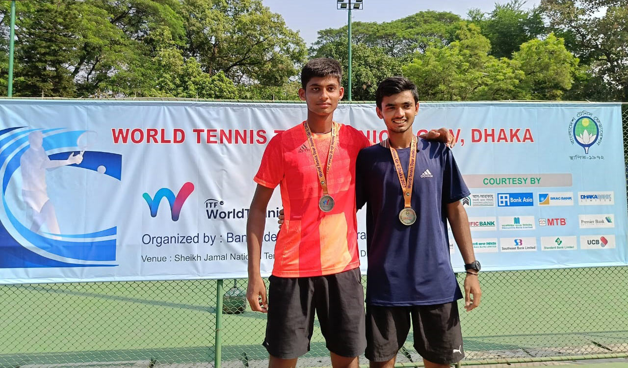 34th ITF World Tennis Tour: Naishik-Prabir pair finishes runner-up