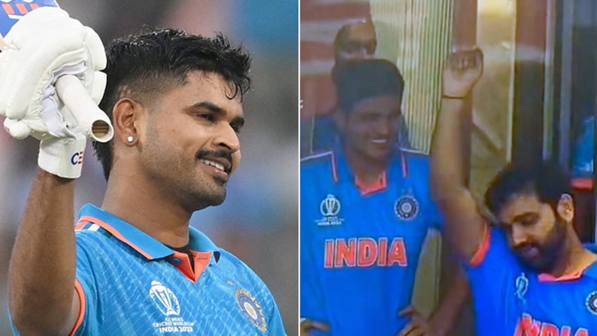 Watch: Rohit Mimicking Shreyas' Ton Celebration vs NZ Is Just Hilarious