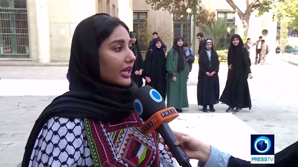 Palestinian martyrs are not just numbers: Iranian students