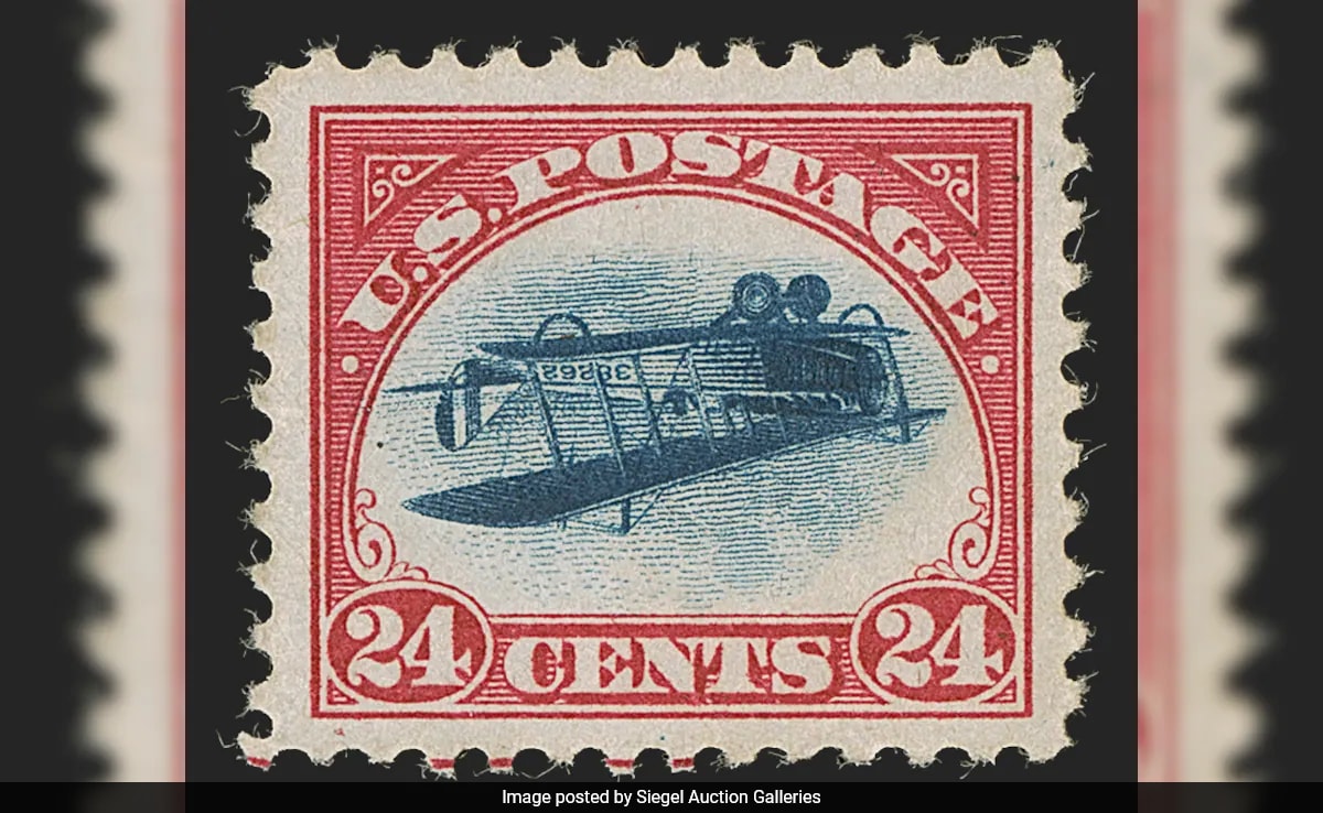 Rare US Stamp Auctioned For Record $2 Million