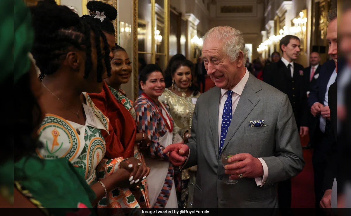 King Charles Celebrates 75th Birthday With Indian Nurses At Buckingham Palace