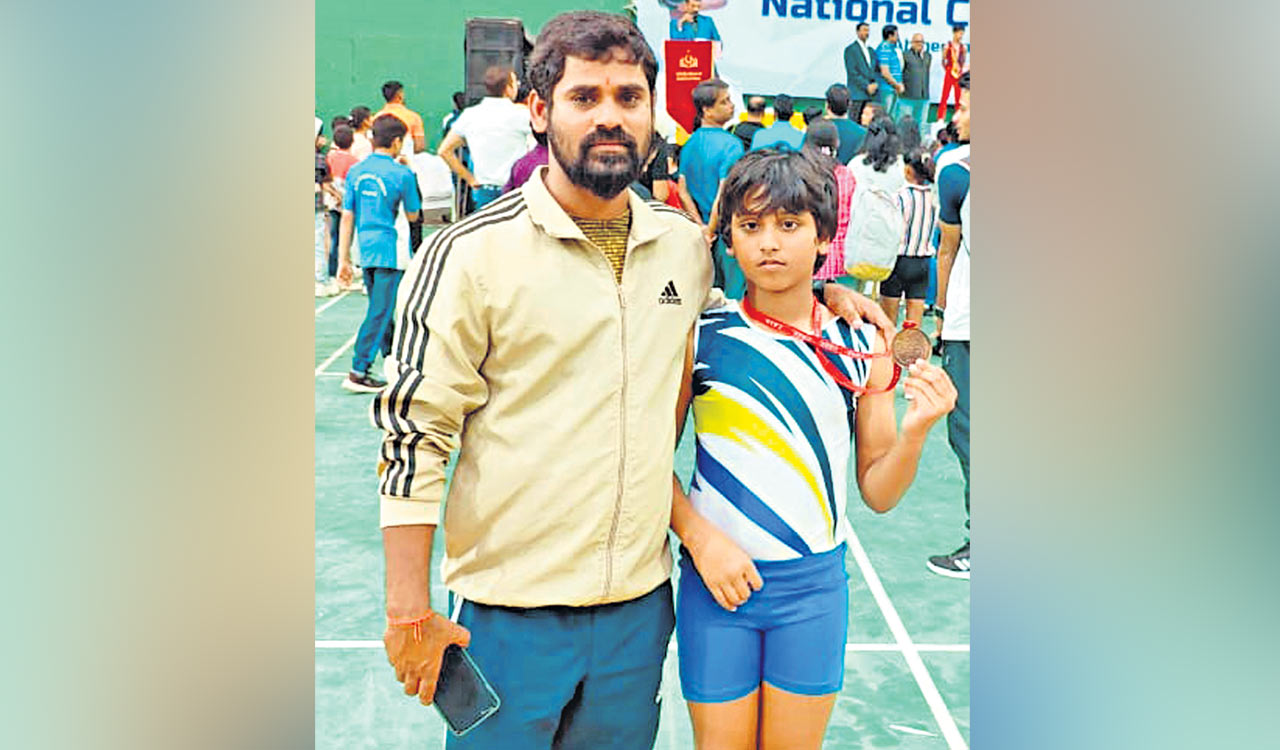 Arshad bags bronze in CBSE Gymnastics National Championship