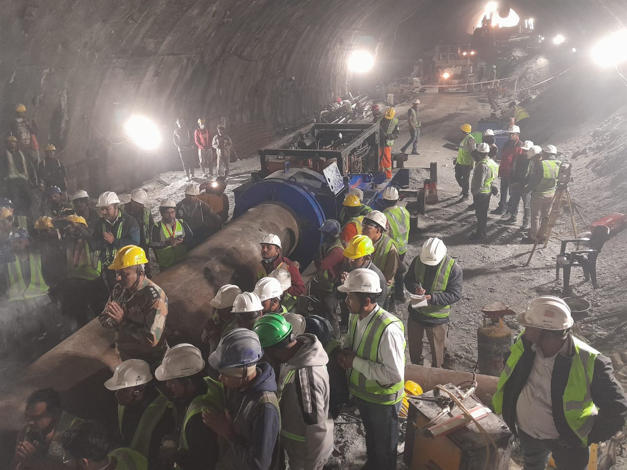 Day 6 Of Tunnel Collapse: Trapped Workers Face Risk Of Trauma, Hypothermia