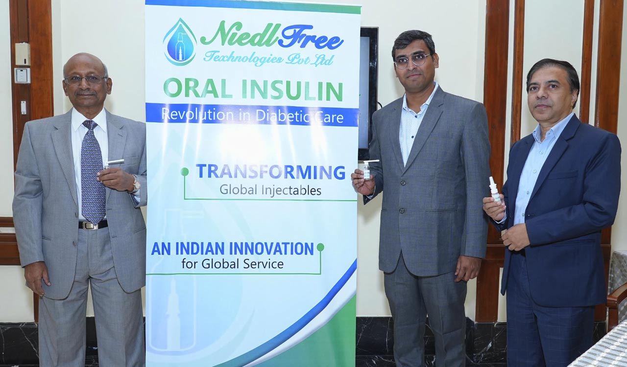 Hyderabad-based NiedlFree to launch oral insulin soon