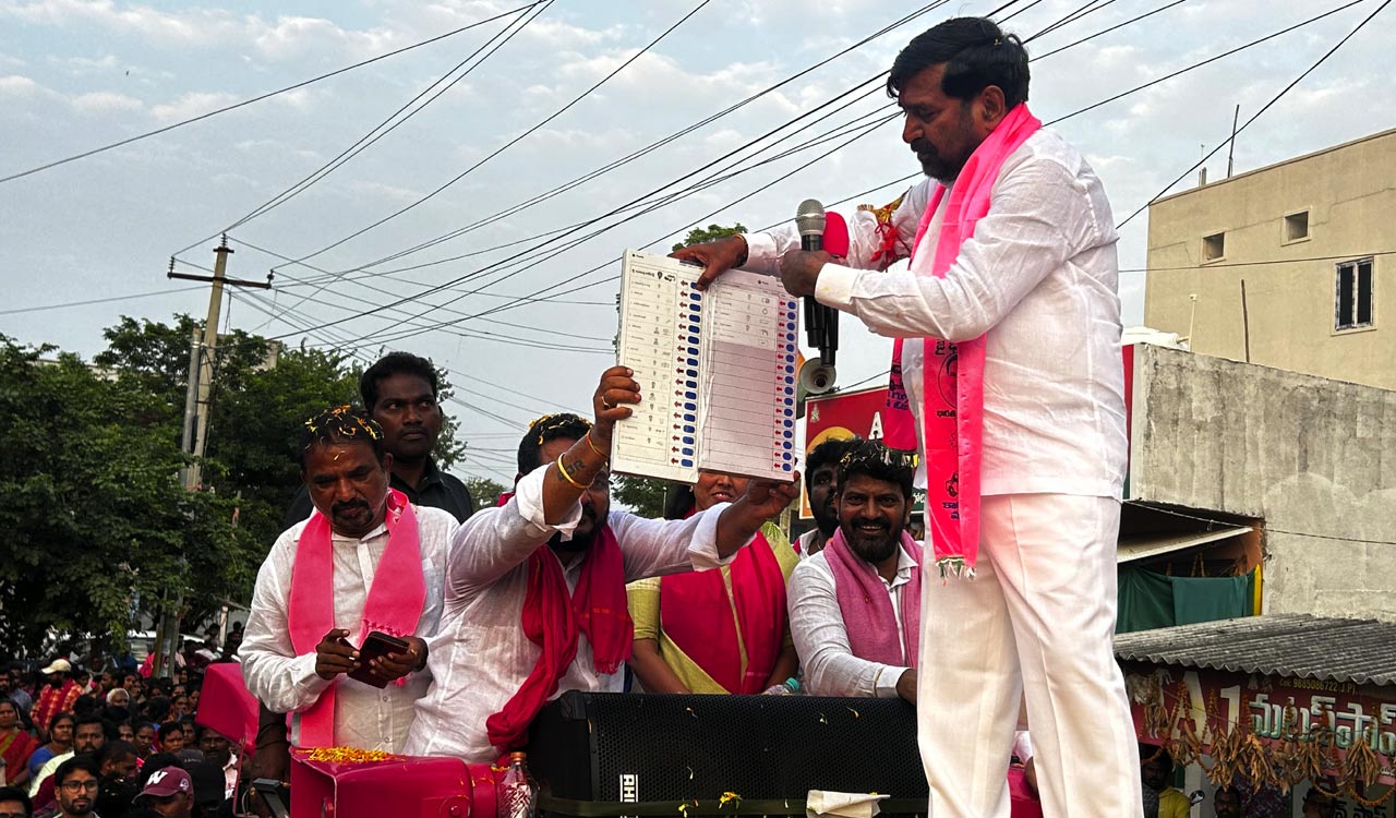 Telangana Polls 2023: Jagadish seeks votes promising to fulfill his ‘manifesto for Suryapet’