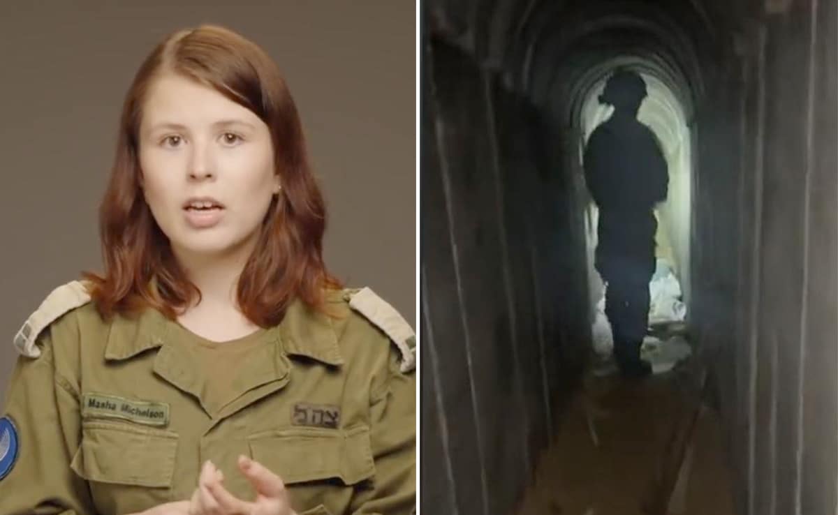 Israel Shares Video Of "Terrorist Tunnel" Under Gaza's Biggest Hospital