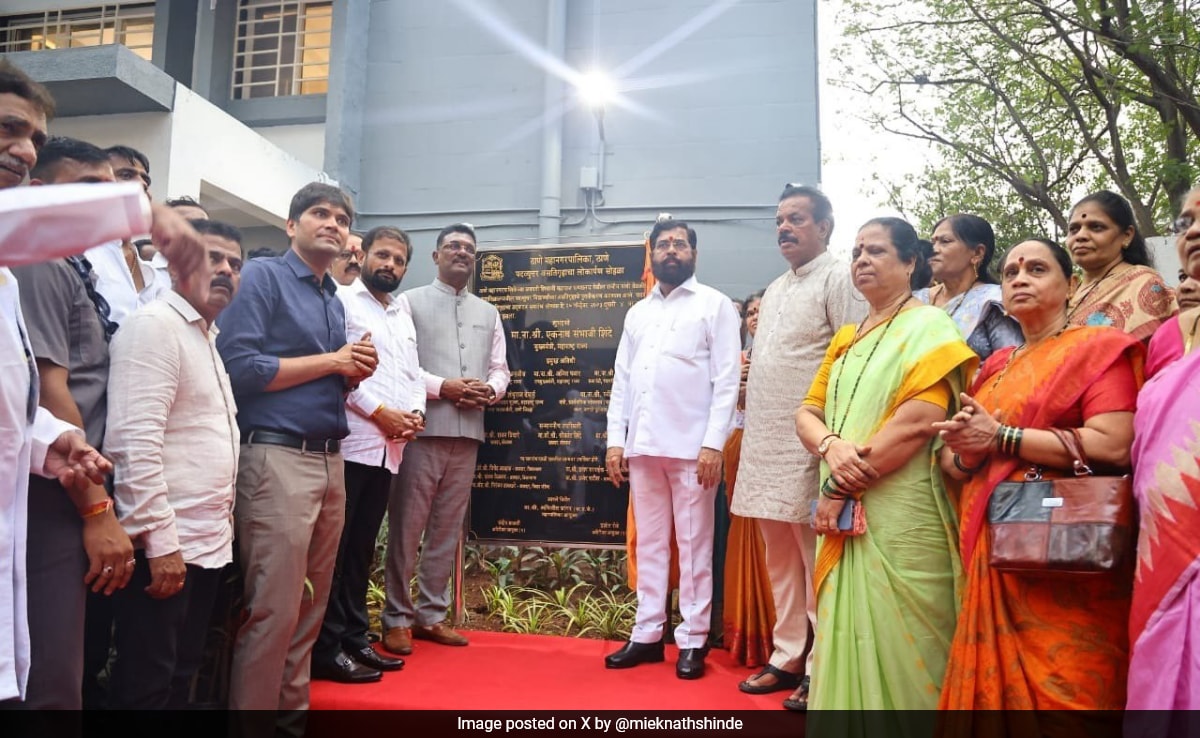 Eknath Shinde Inauguarates Hostel Next To Hospital Where 18 Died In A Day