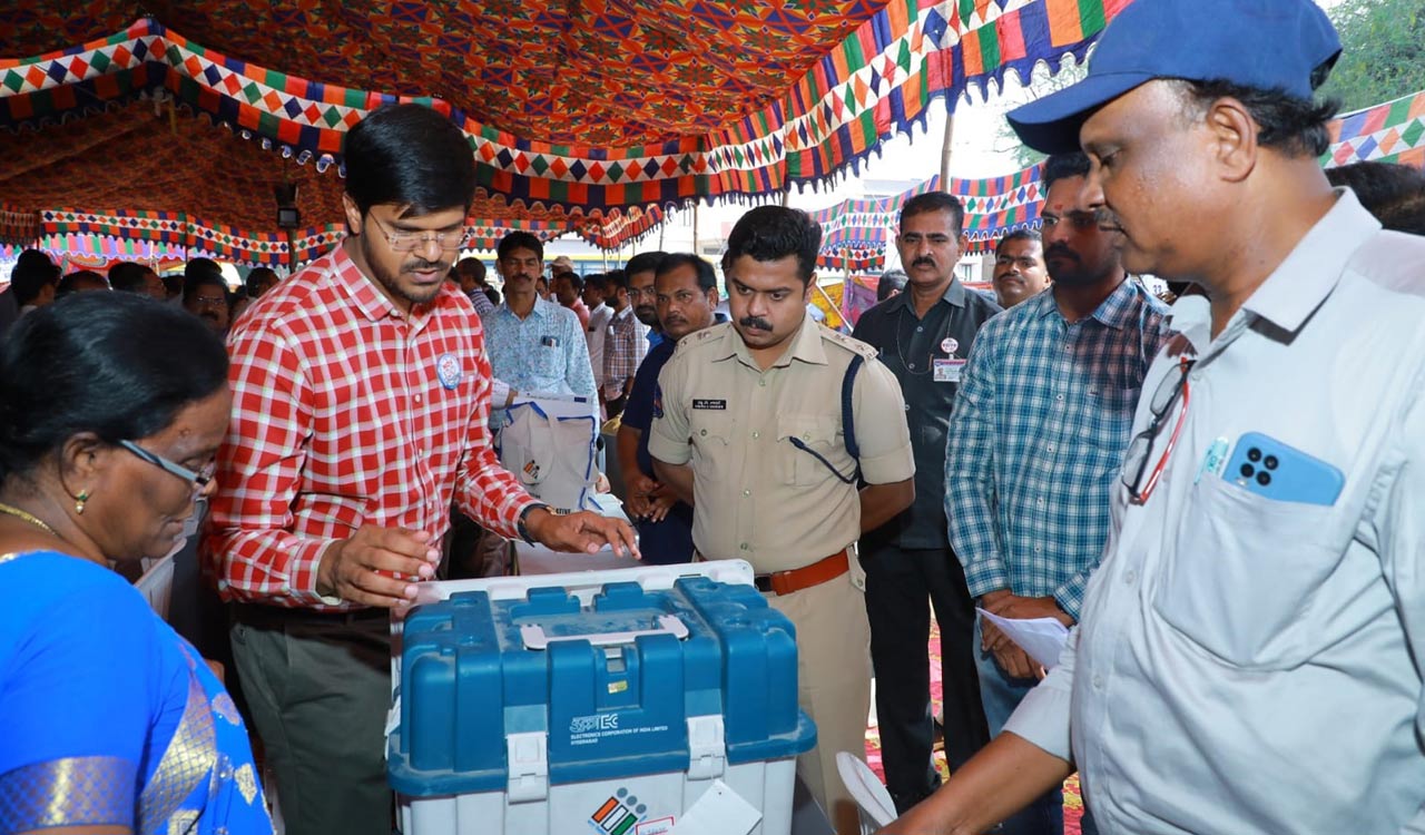 All set for polling in Khammam, over 12 lakh voters to cast their vote