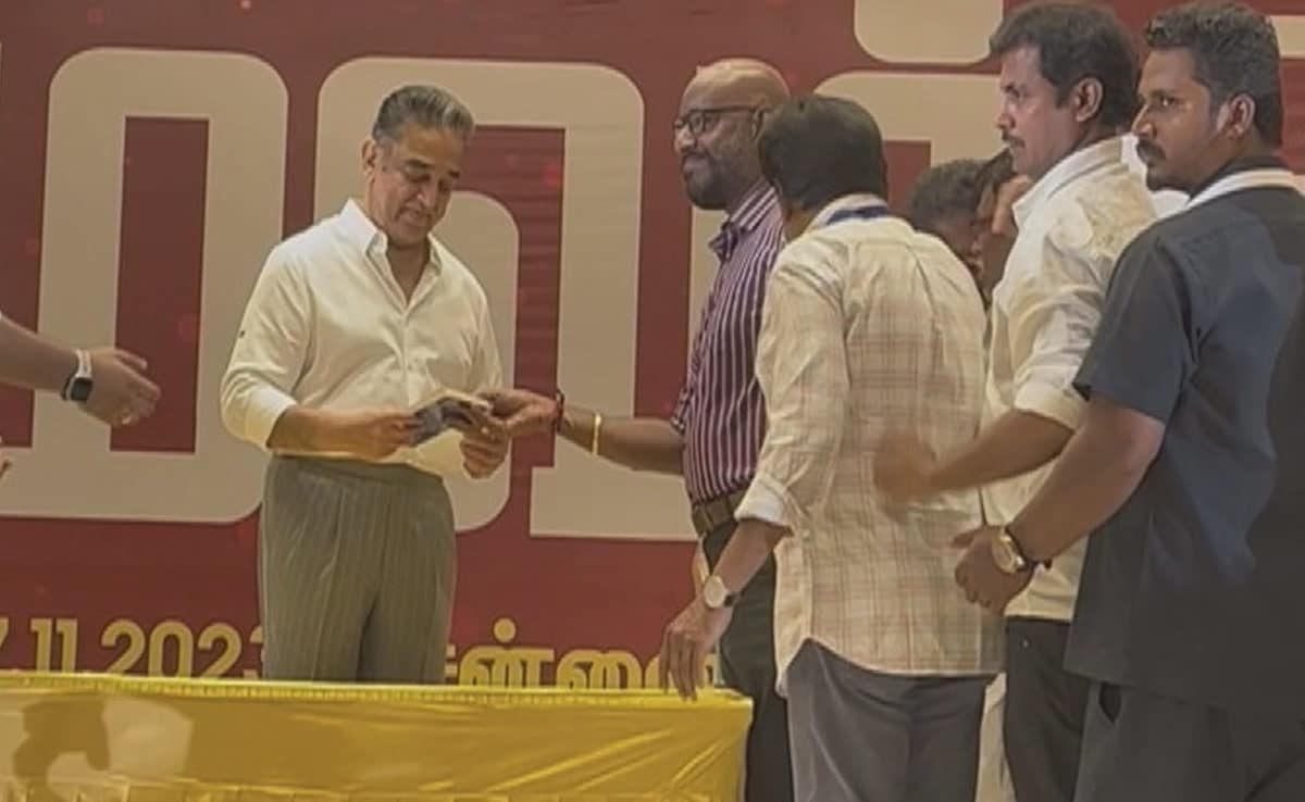 Watch: Kamal Haasan's Meet-And-Greet With Fans On His 69th Birthday