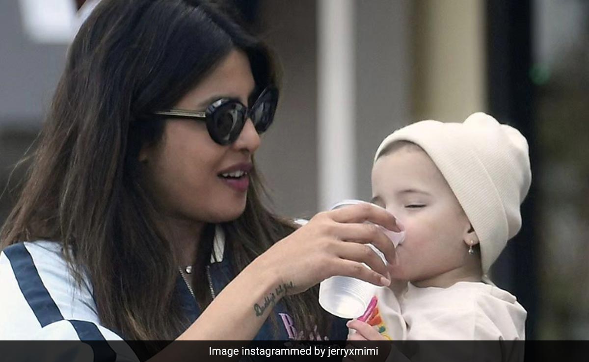 Priyanka's Day Out With Daughter Malti Marie In Los Angeles. See Pics