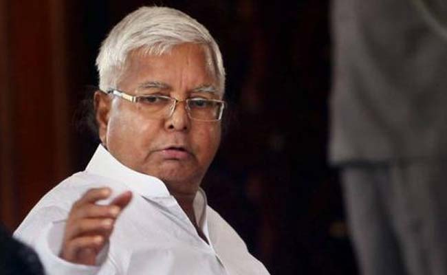 "Ridiculous": Minister Slams Lalu Yadav Over Remarks On PM Modi