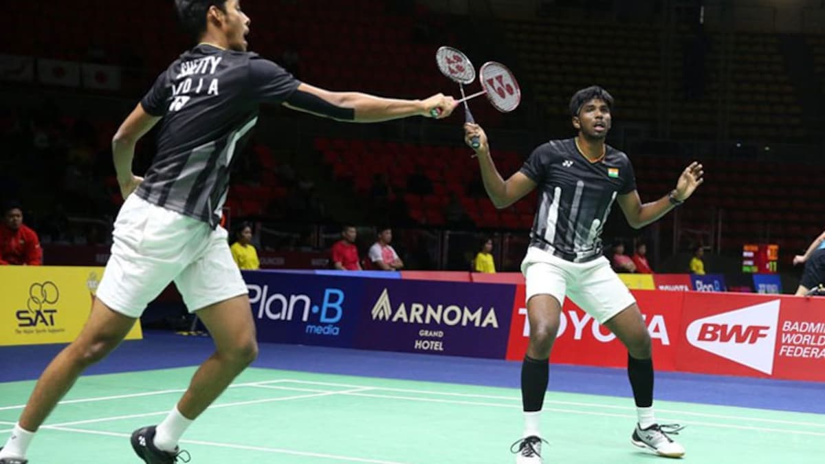 Badminton Rankings: Satwik-Chirag Slips To 5th; Sindhu Stays At 10th