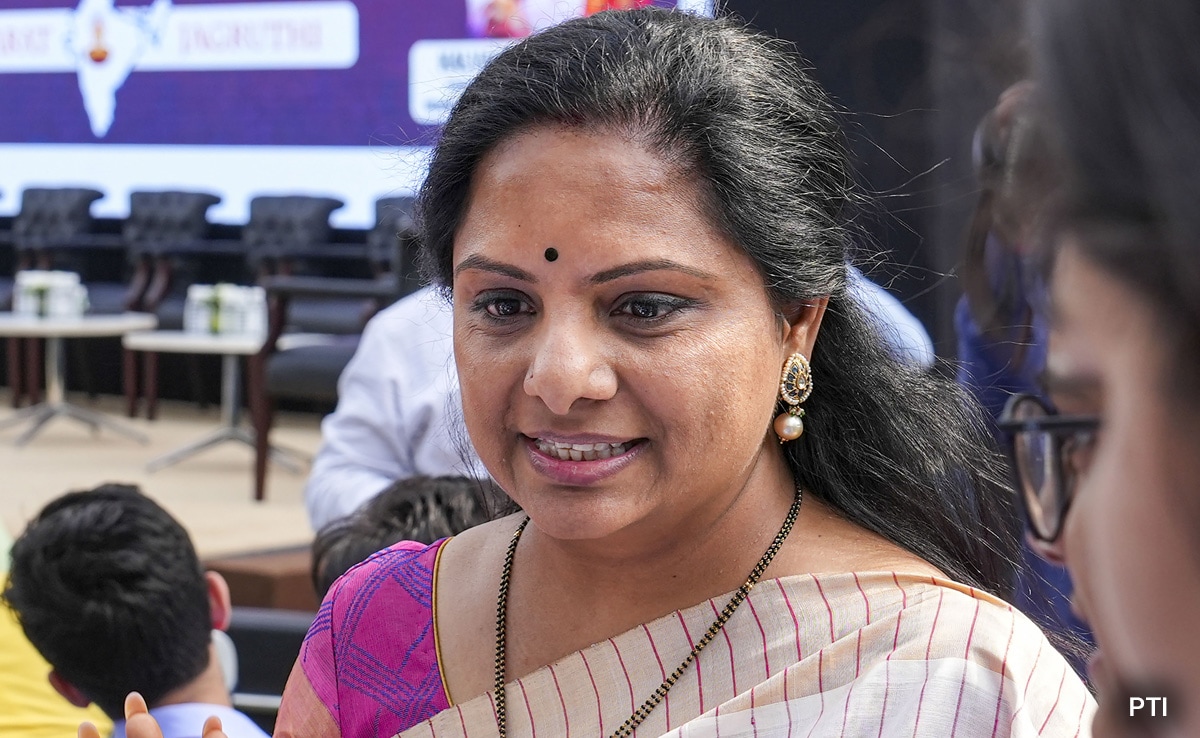 K Kavitha's "Chameleon" Jibe At Congress Ahead Of Telangana Assembly Polls