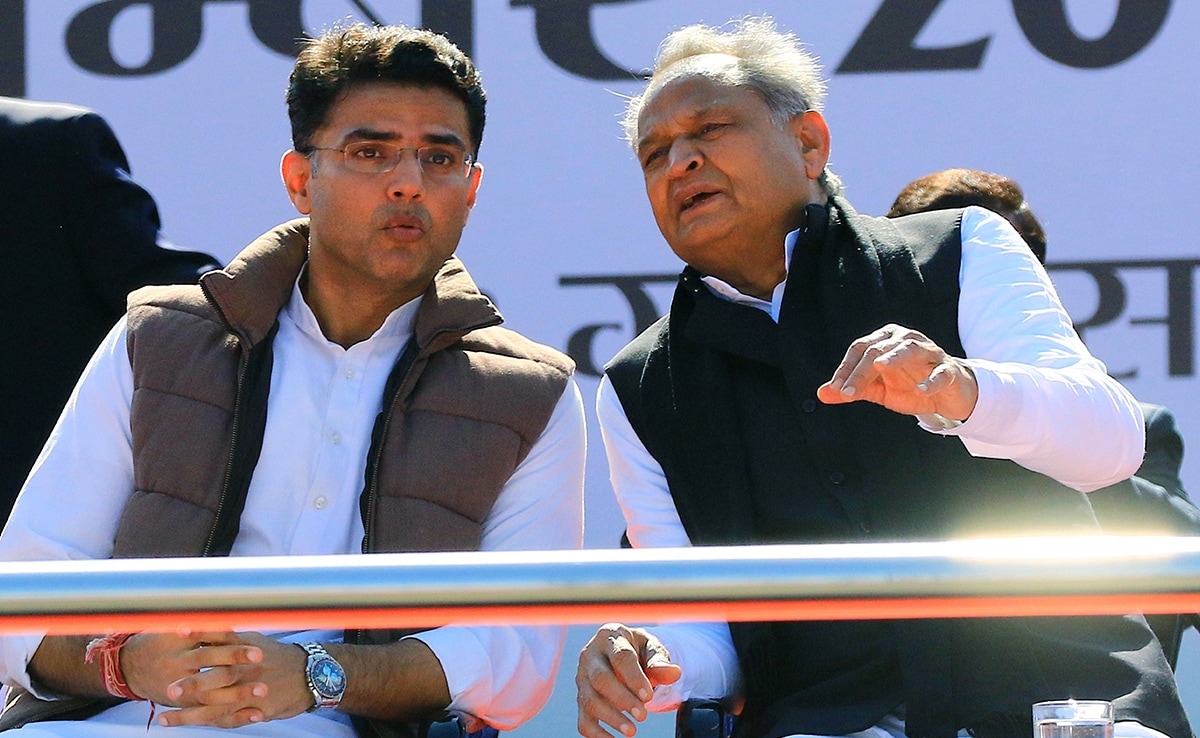 Ahead Of Polls, Ashok Gehlot Shares "Youth Leader" Sachin Pilot's Appeal