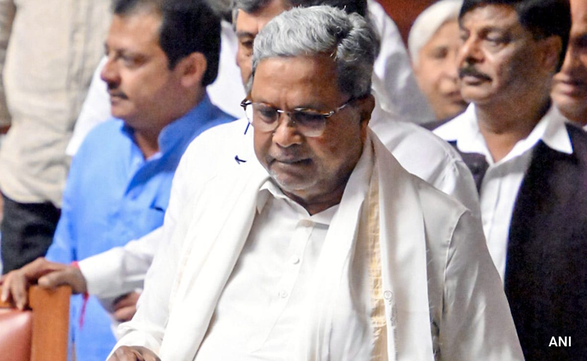 "Violates Model Code": Poll Body Bans Siddaramaiah Ads In Telangana