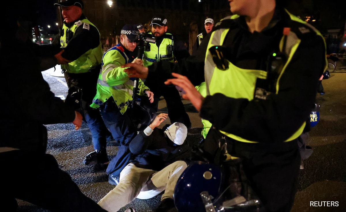 Over 120 Arrested In London As Pro-Palestine Rally Draws Counter-Protests