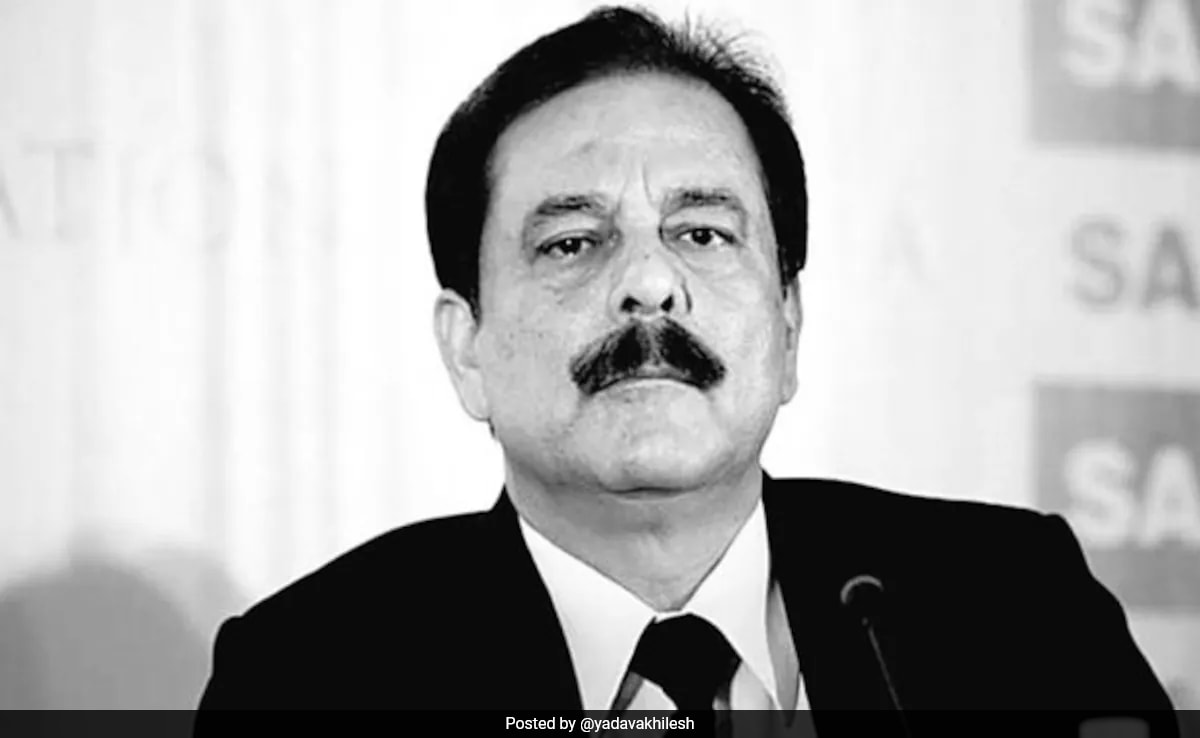 Sahara Group Founder Subrata Roy Dies At 75 After Long Illness