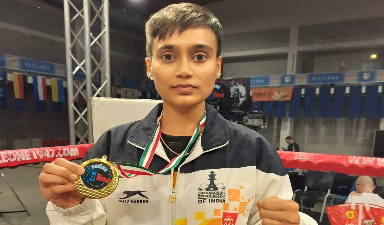 From rural roots to International glory: Telangana’s Pratibha Thakkadpally wins gold in Chess Boxing World Championship