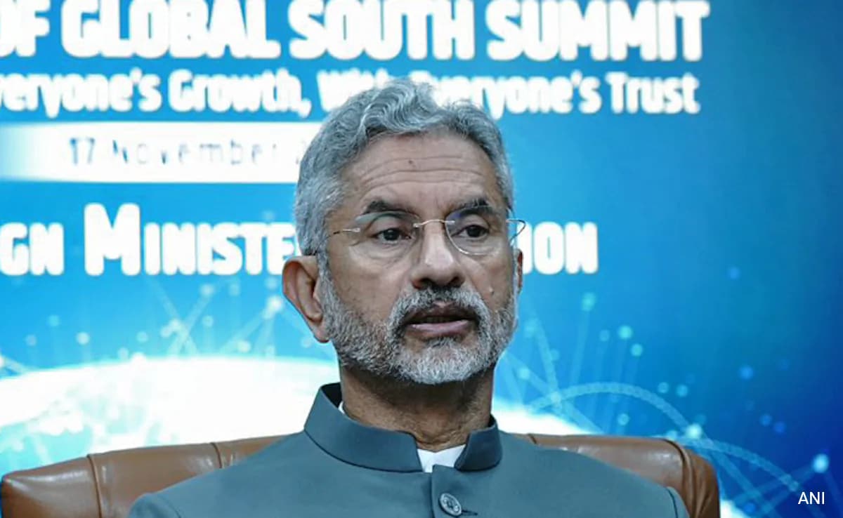 In Dig At China, S Jaishankar Says Global South Must Focus On Self-Reliance