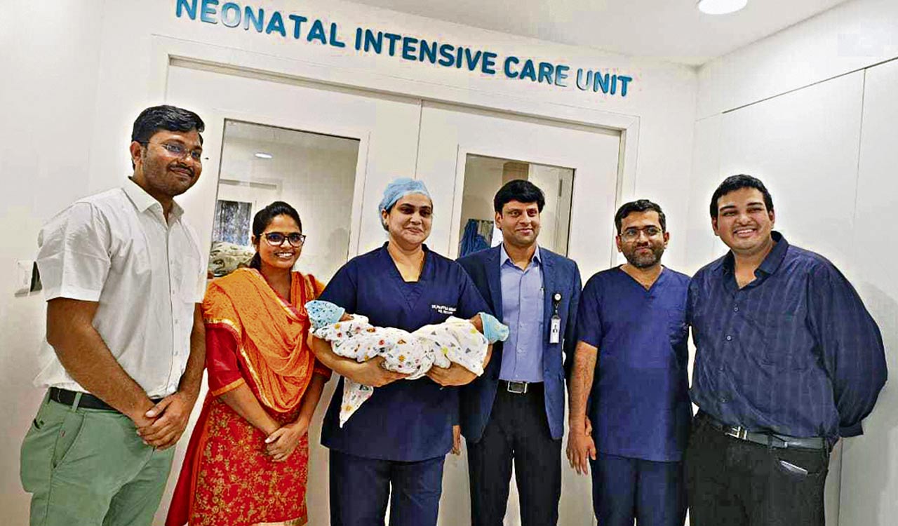 Hyderabad: Rainbow Hospitals doctors save twin-premature babies