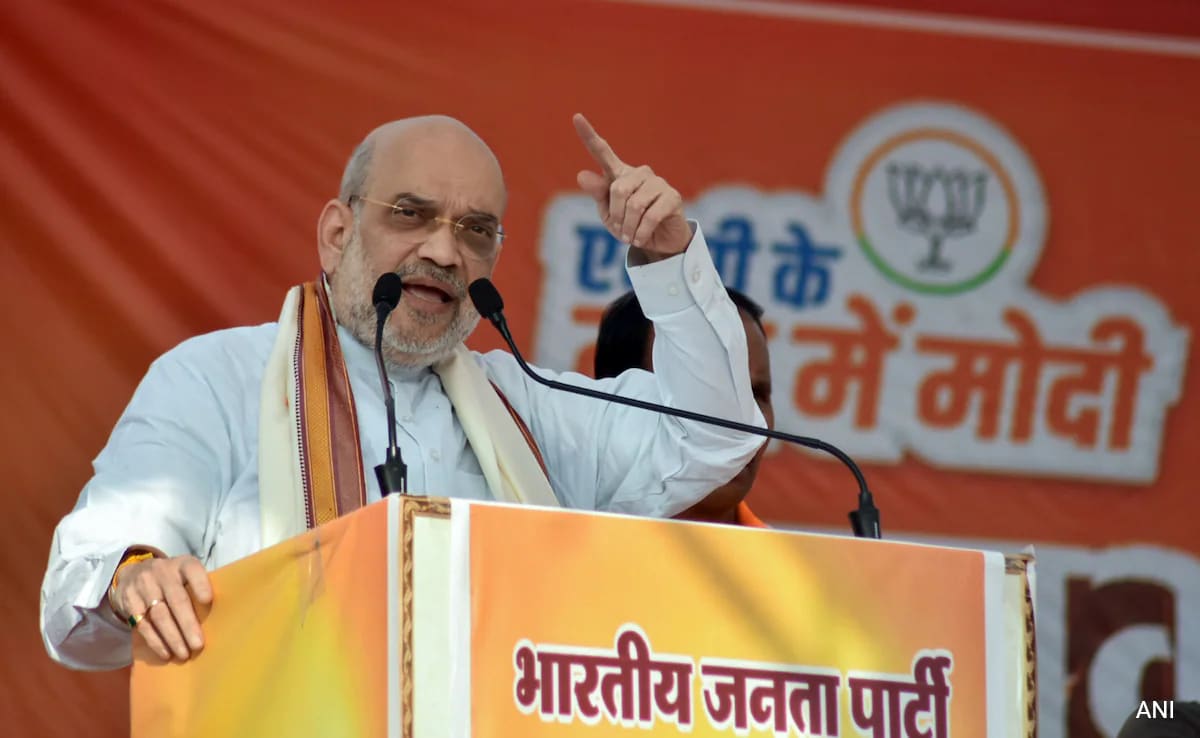 "Corruption, Communalism…": Amit Shah's "4C" Jibe At Congress