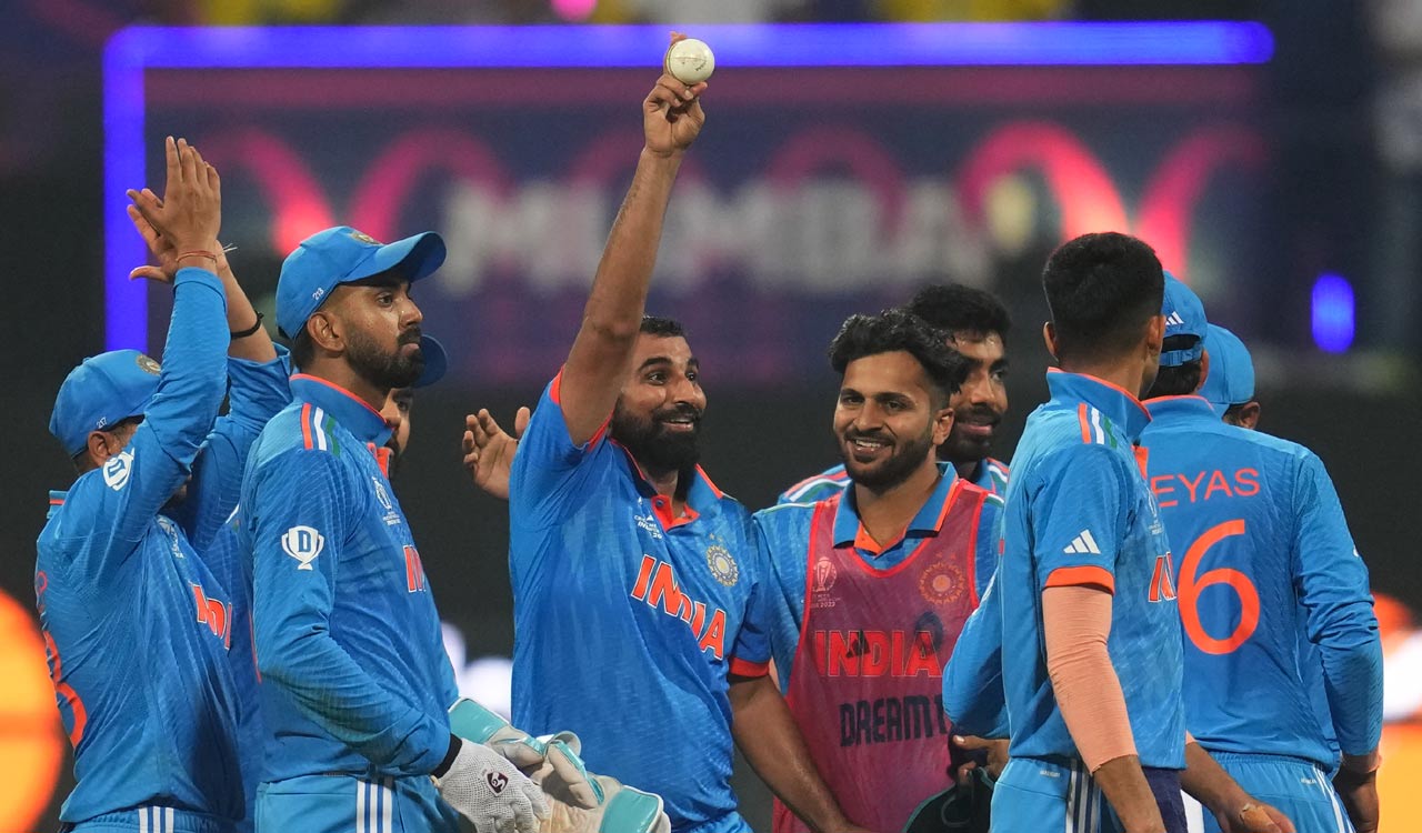 CWC 2023: India first team to qualify for semifinals after crushing Sri Lanka by 302 runs