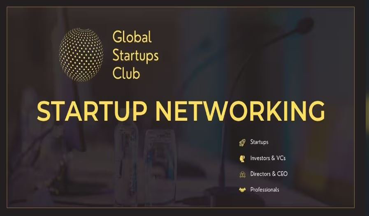 Startup Networking event will be held in Hyderabad