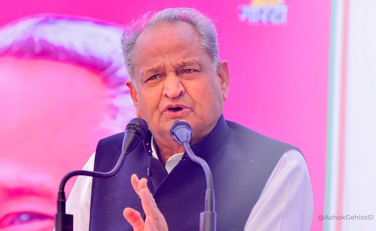 Ashok Gehlot Likely To Lose Power In Rajasthan, Shows NDTV Poll of Polls