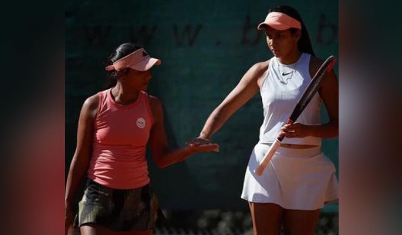 Rashmika-Vaidehi pair marches into semis of Women’s World tennis tour