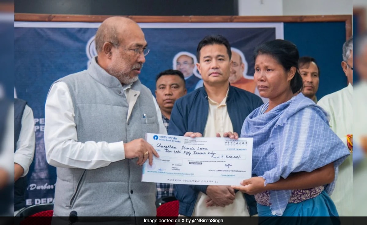 Manipur Government Announces Housing Scheme For Displaced People