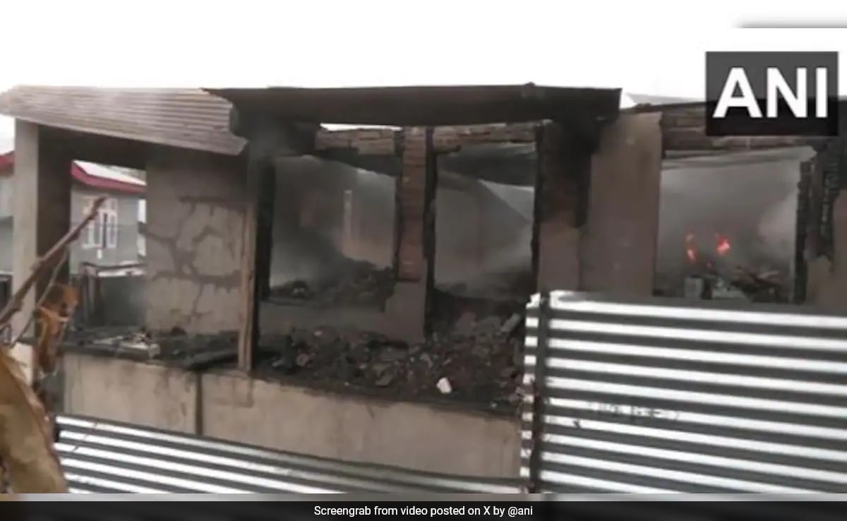 Video: 8 Buildings Damaged In Major Fire In Jammu And Kashmir's Doda