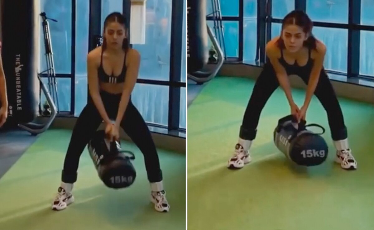 Alaya Furniturewala's Workout With Ankle Weights Is Fitness Inspiration To Elevate Your Exercises