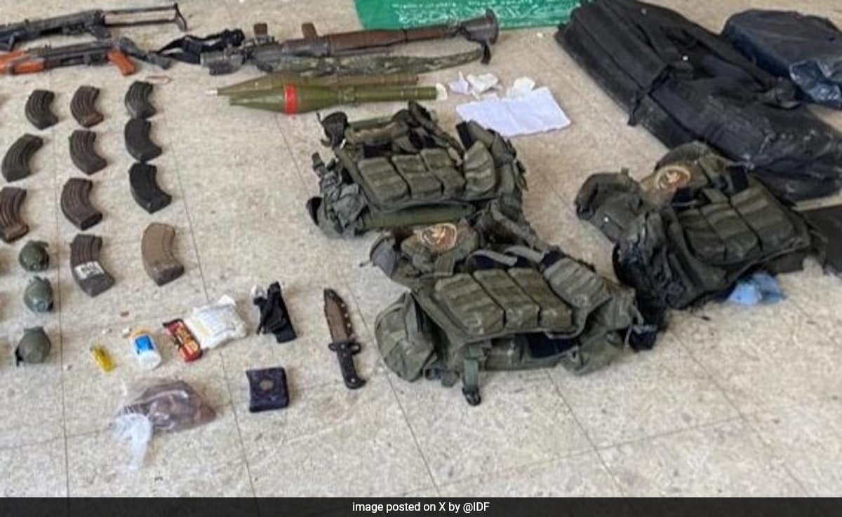 Video: Rocket Launchers, Mortar Shells Found In Gaza School, Claims Israel