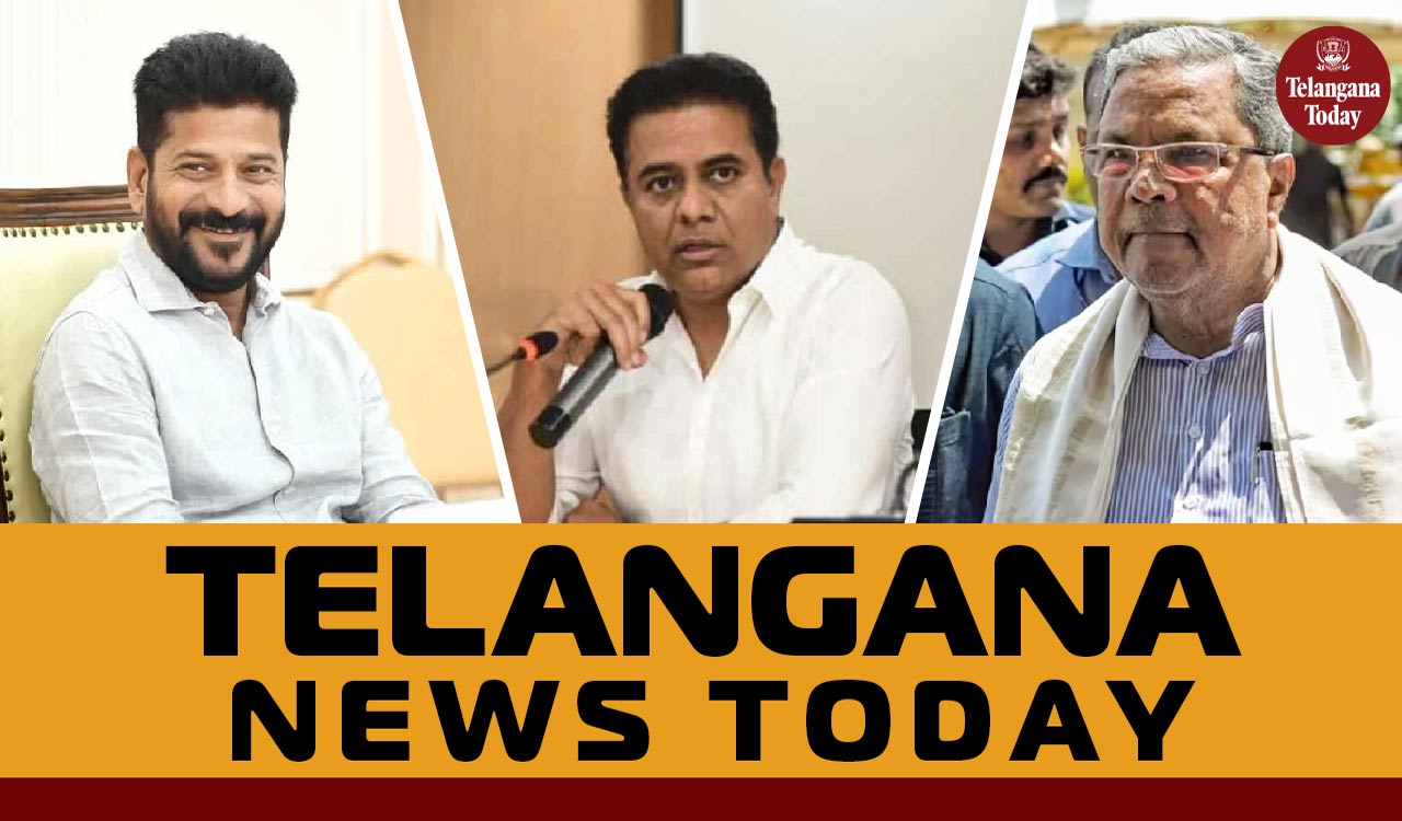 Telangana News Today: Revanth Reddy Delhi Talks, KTR Questions Congress, Siddaramaiah Disproves BJP