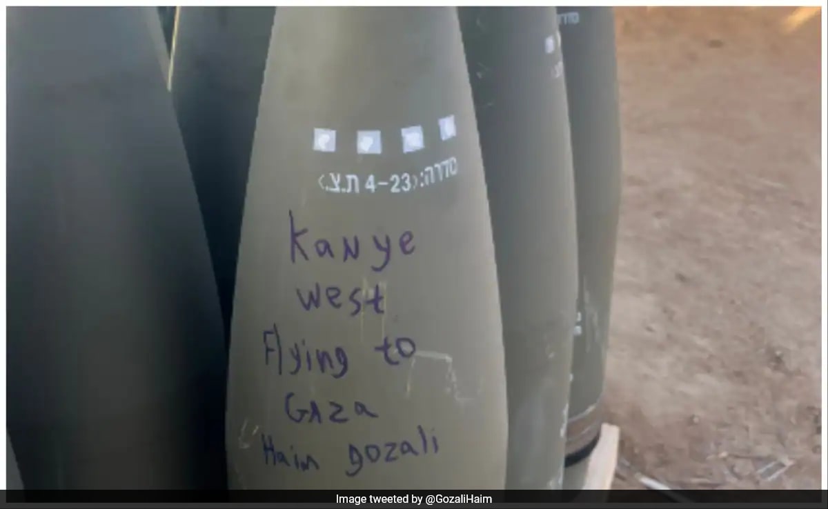 Kanye West's Name Written On Israeli Missile, MMA Fighter Takes Credit