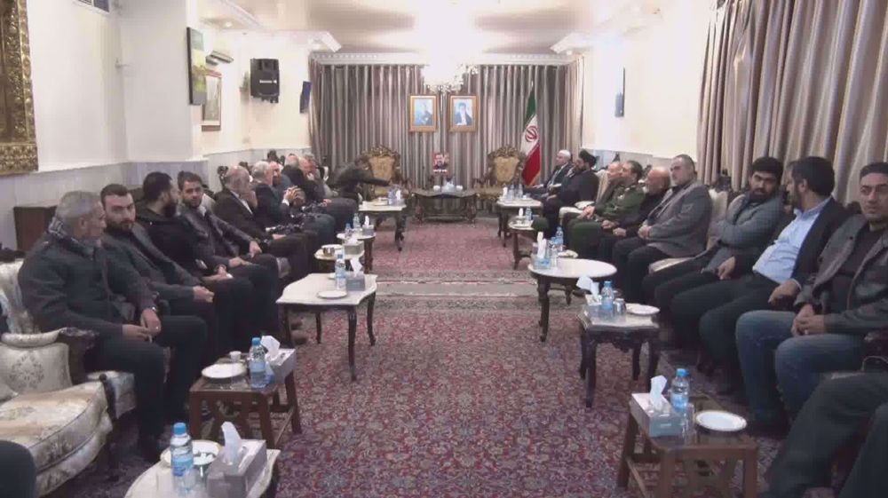 Iranian embassy in Damascus holds condolence gathering for top military advisor